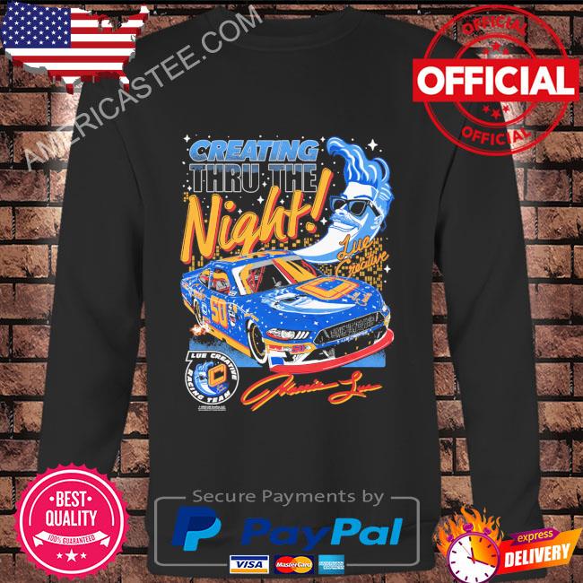 Lue creative racing all-nighter shirt
