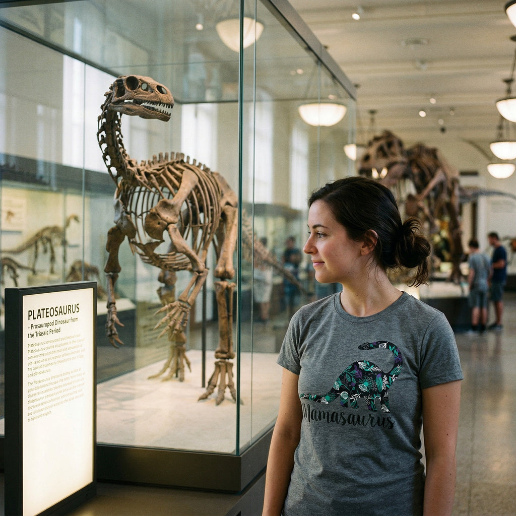 Mamasaurus Rex Floral Women's T Shirt
