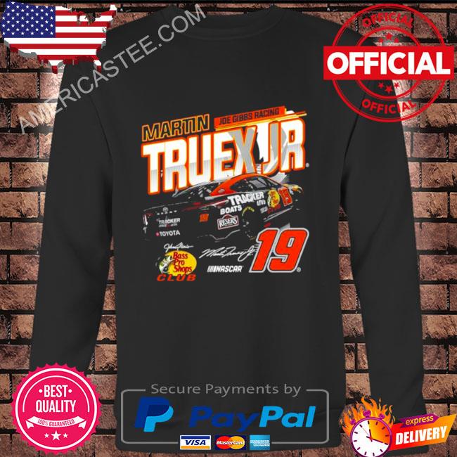 Martin Truex Jr Joe Gibbs Racing Team Collection Speed Signature Shirt
