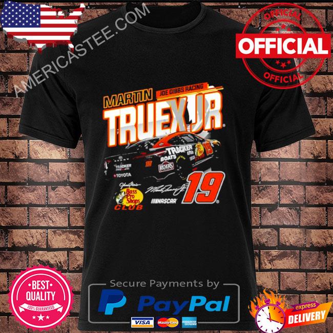 Martin Truex Jr Joe Gibbs Racing Team Collection Speed Signature Shirt
