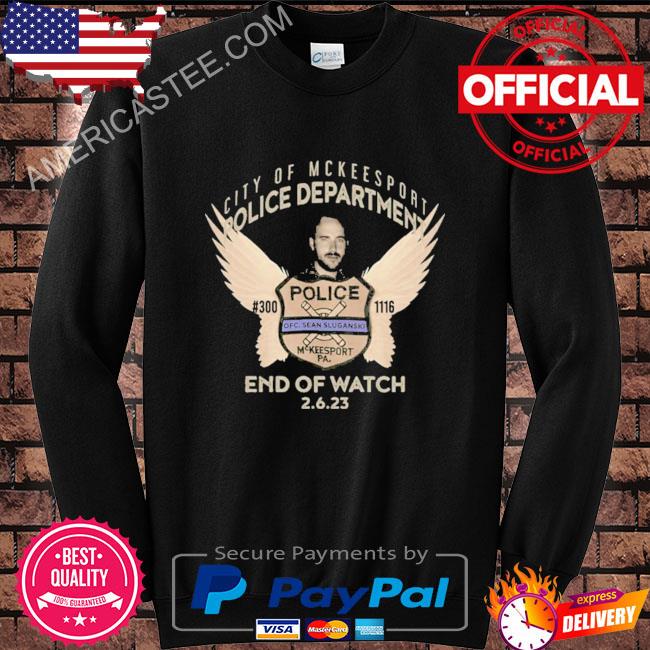 Mckeesport sean sluganski shirt