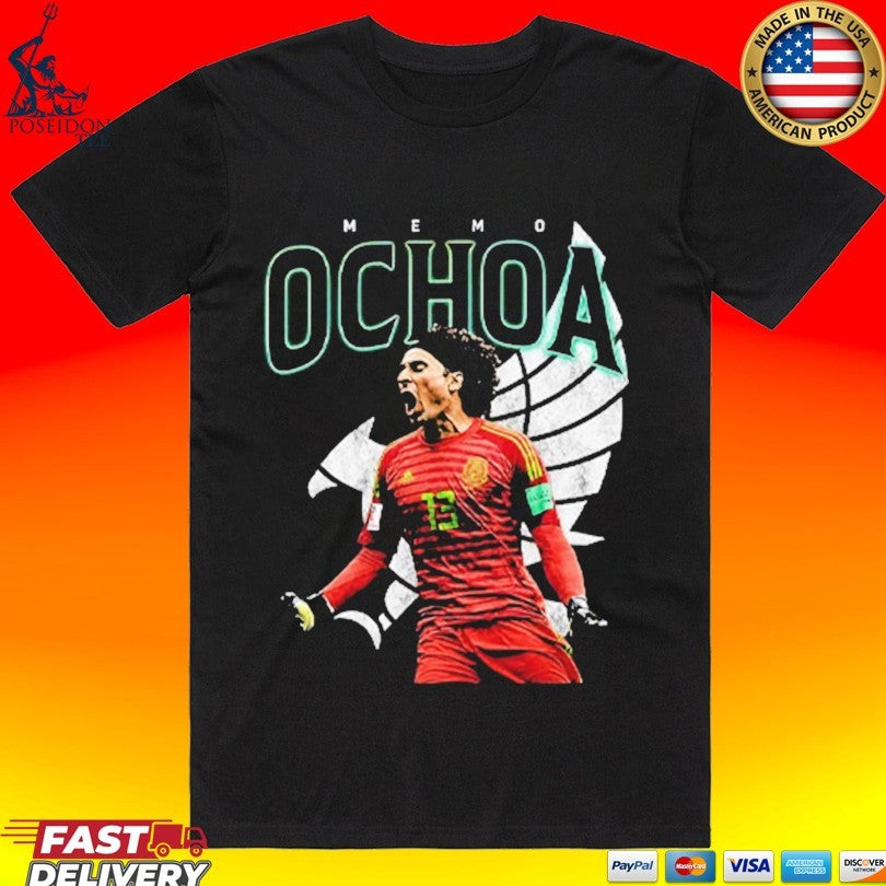 Memo Ochoa Soccer Mexico Goalkeeper T-shirt