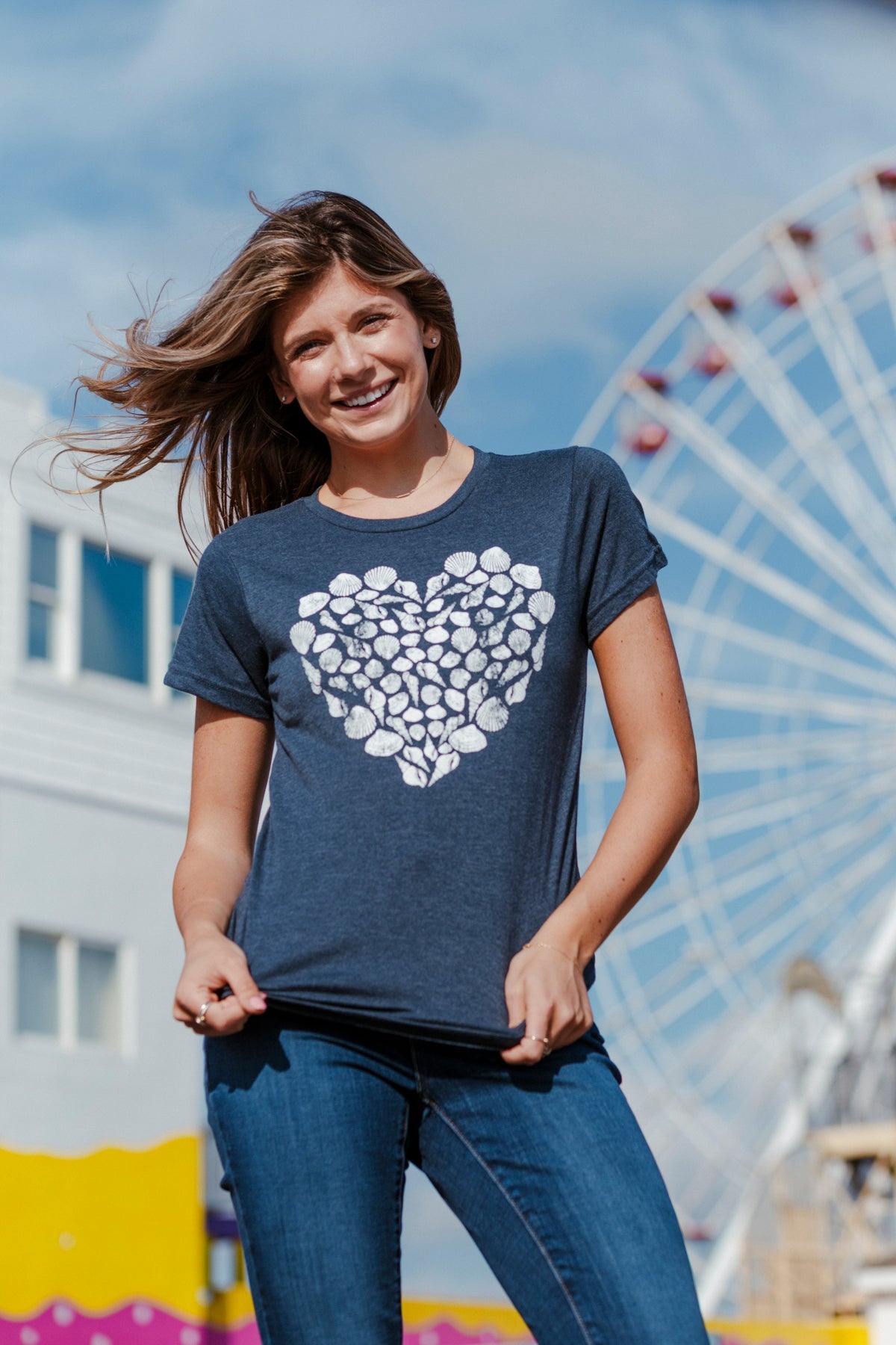 Shell Heart Women's T Shirt