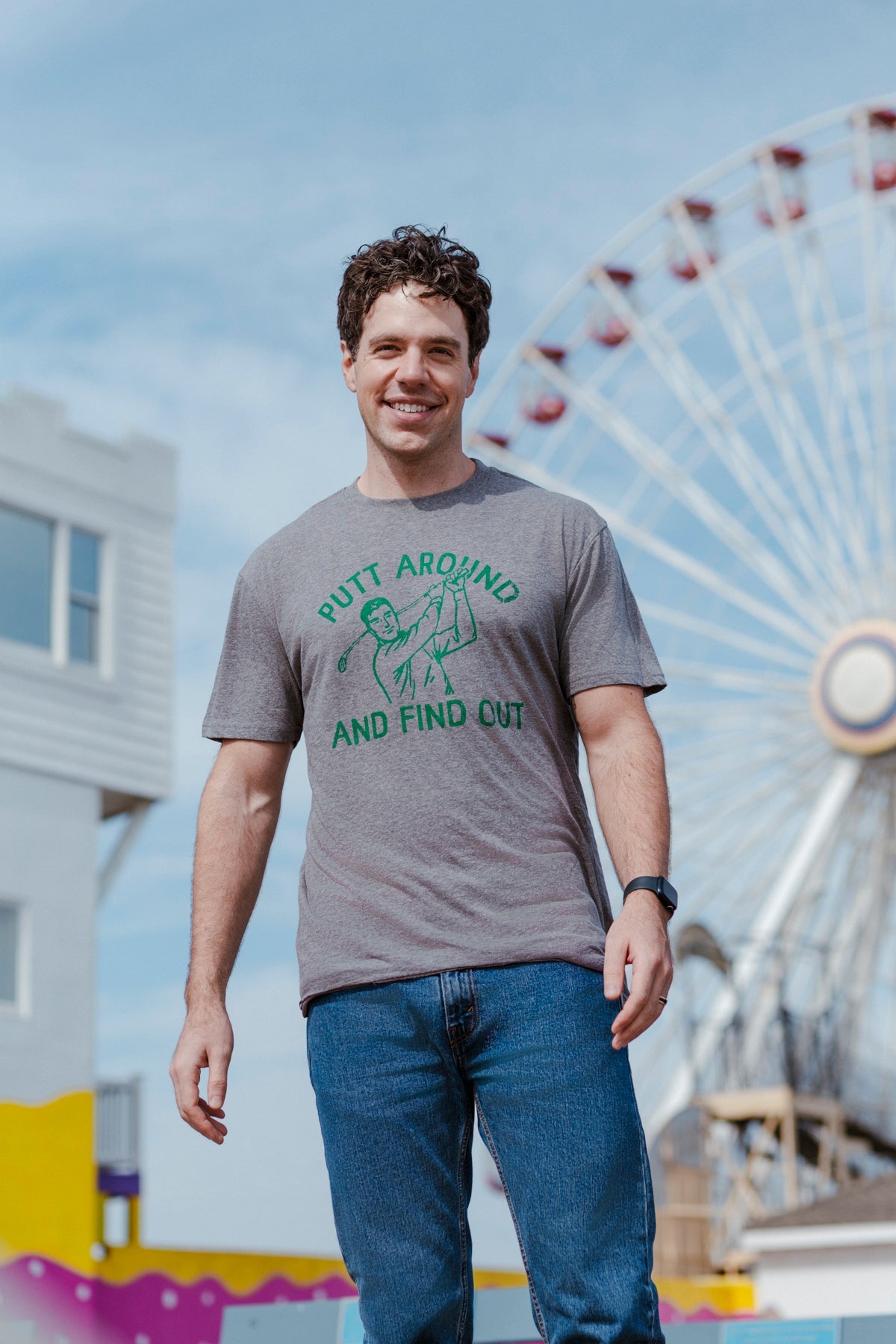 Putt Around And Find Out Men's T Shirt