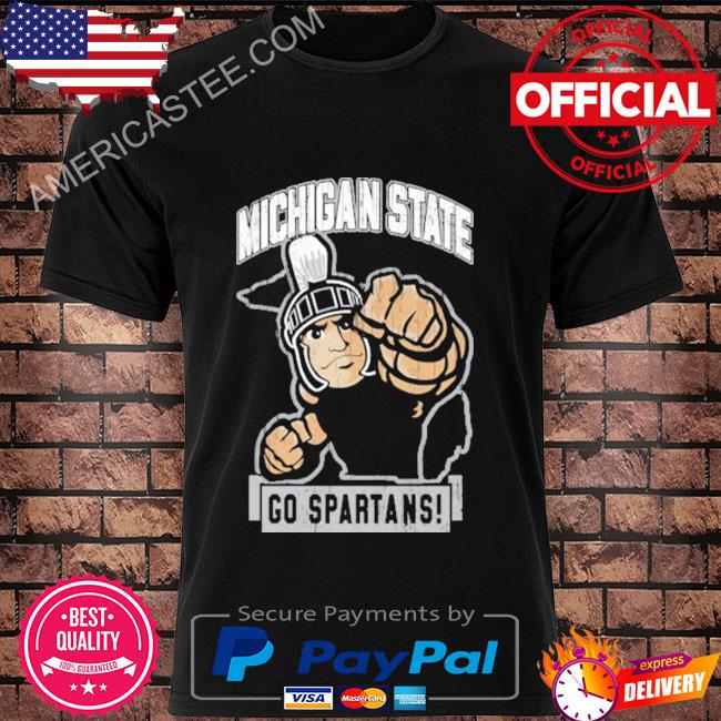Michigan state spartans champion go spartans strong mascot team shirt
