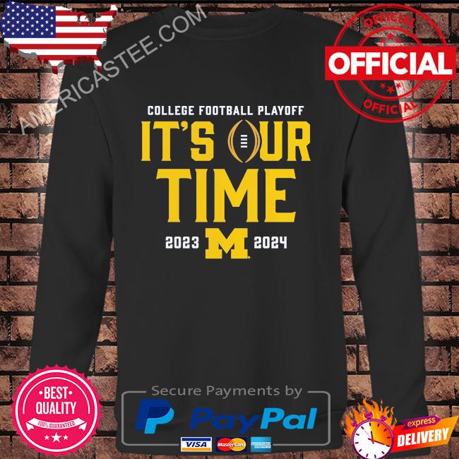 Michigan Wolverines Fanatics Branded 2023 College Football Playoff Intensive Skill T-Shirt