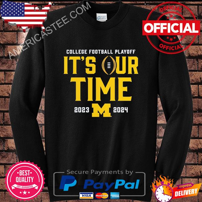 Michigan Wolverines Fanatics Branded 2023 College Football Playoff Intensive Skill T-Shirt
