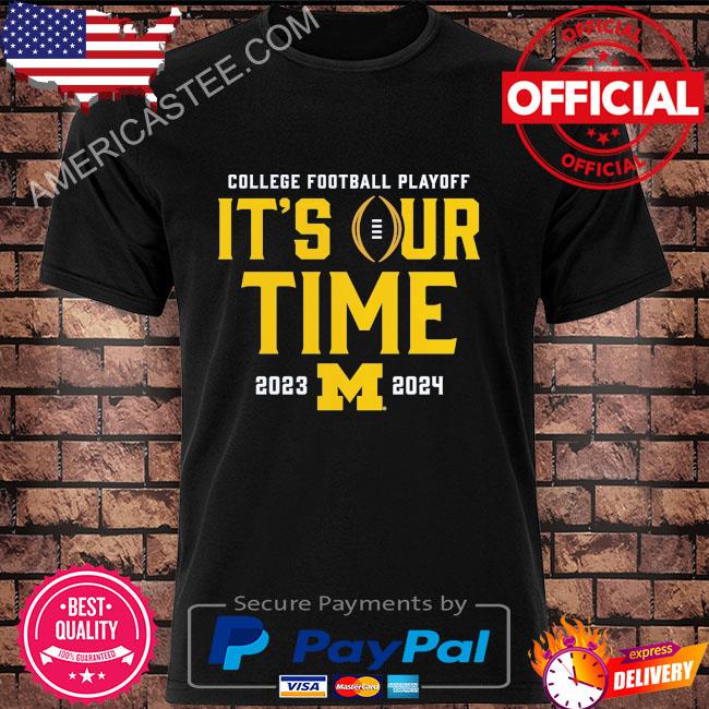 Michigan Wolverines Fanatics Branded 2023 College Football Playoff Intensive Skill T-Shirt