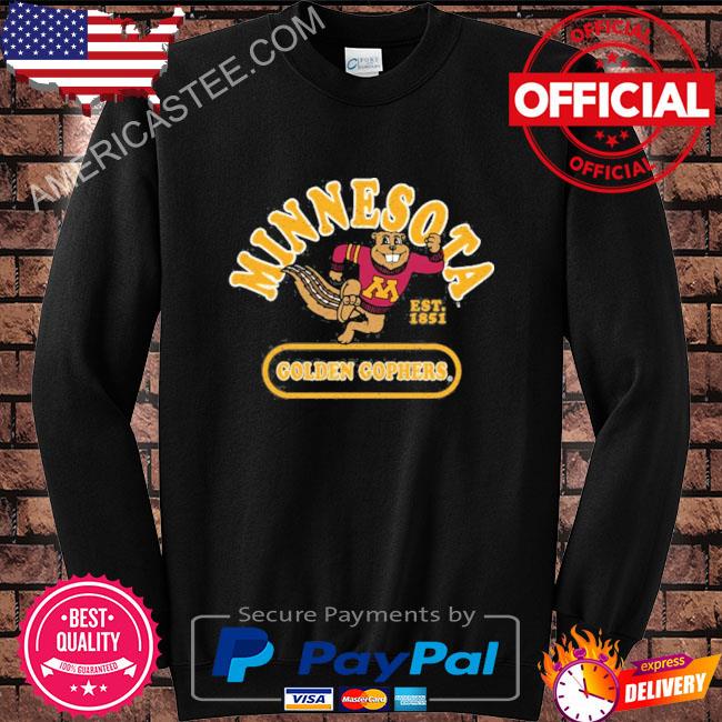 Minnesota golden gophers old-school pill enzyme washed shirt