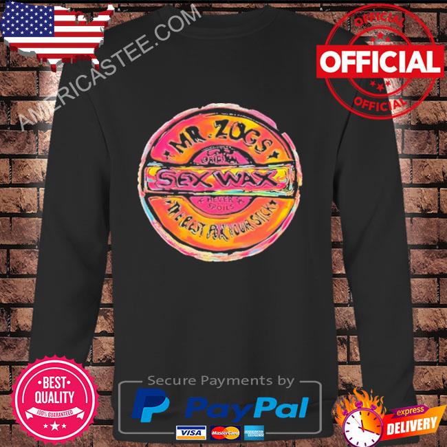 Mr zogs sex wax logo shirt
