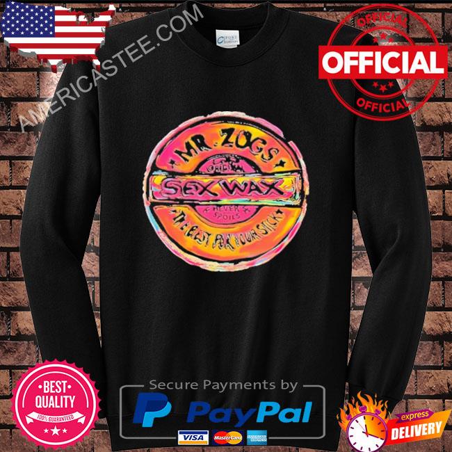 Mr zogs sex wax logo shirt