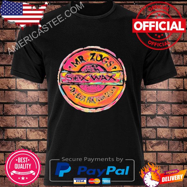 Mr zogs sex wax logo shirt