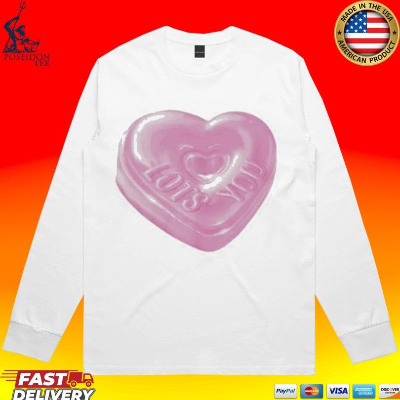 Musinsa Lotsyou The Friend Heart Candy T-shirt