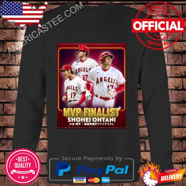 MVP Finalist Los Angeles Angels Congratulations to Shohei Ohtani Shirt