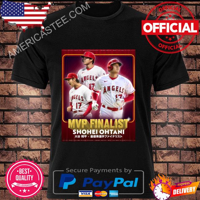 MVP Finalist Los Angeles Angels Congratulations to Shohei Ohtani Shirt