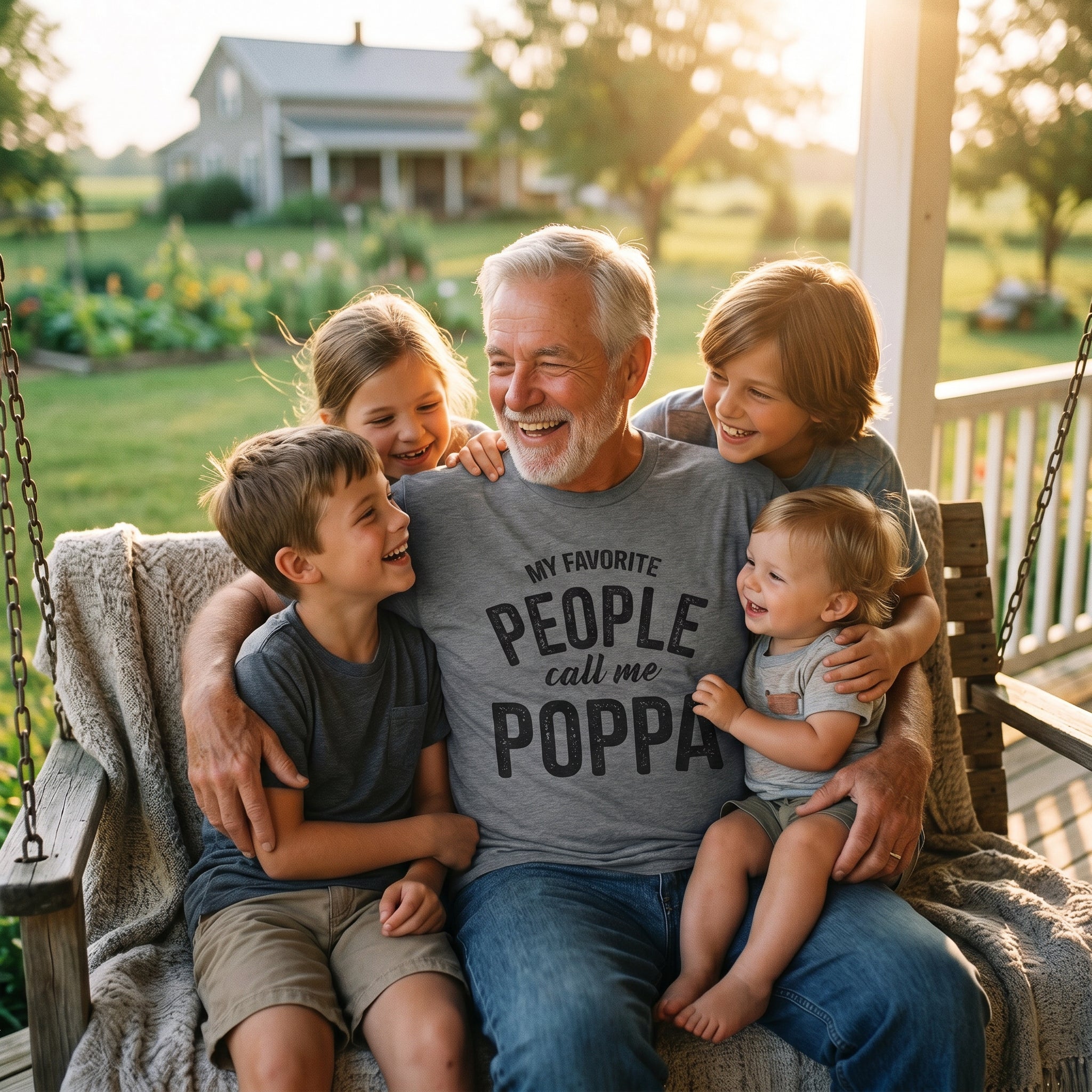 My Favorite People Call Me Poppa Men's T Shirt