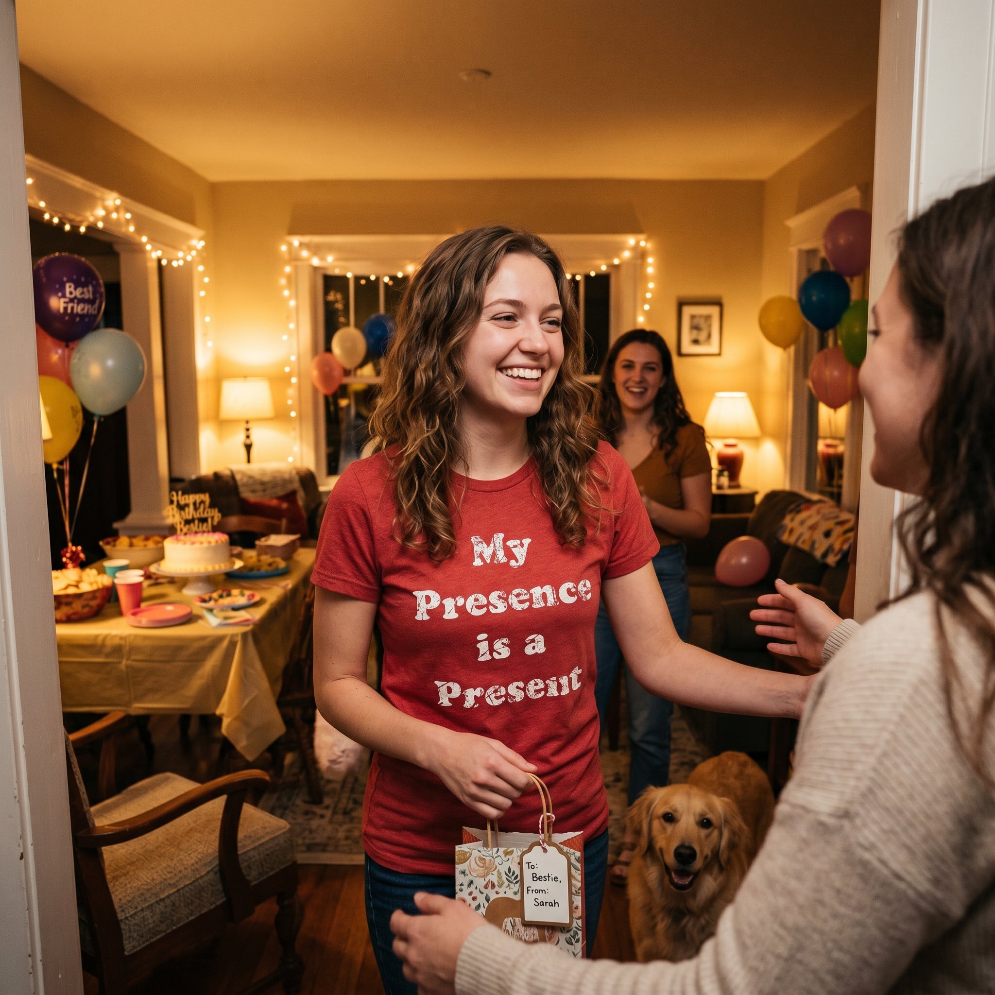 My Presence Is A Present Women's T Shirt