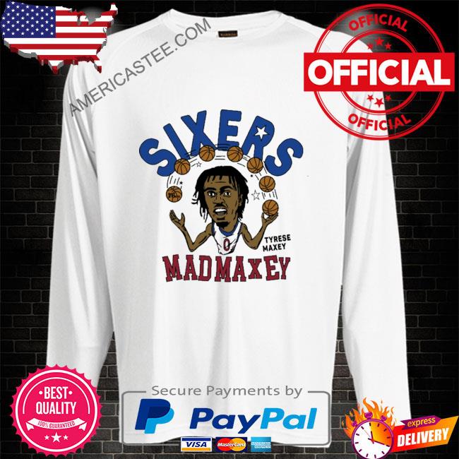 Nba homage tyrese maxey philadelphia 76ers caricature shirt