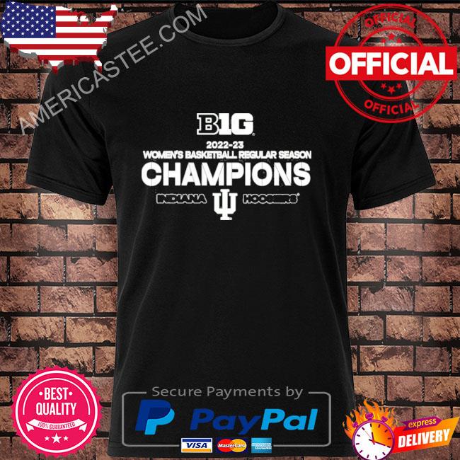 Ncaa division indiana women’s basketball Big regular season champions shirt