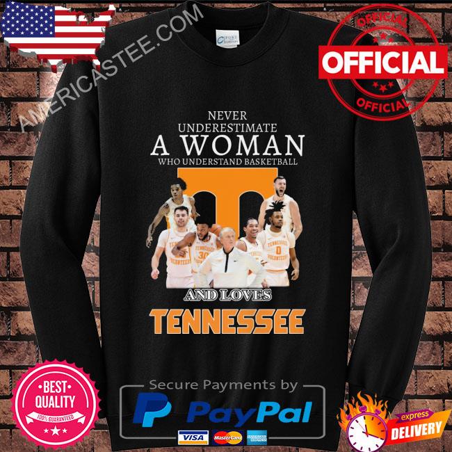 Never underestimate a woman who understands football and loves tennessee volunteers 2023 shirt