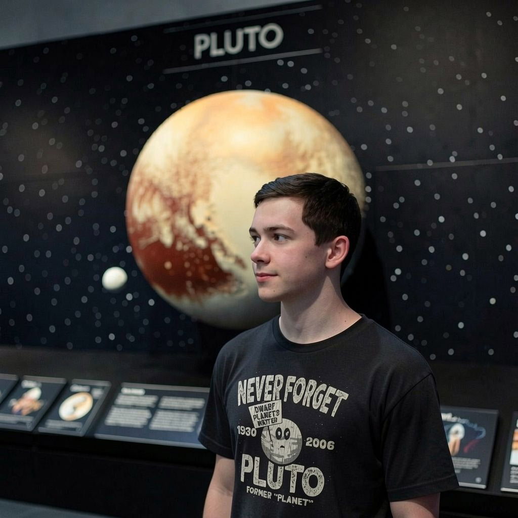 Never Forget Pluto Men's T Shirt