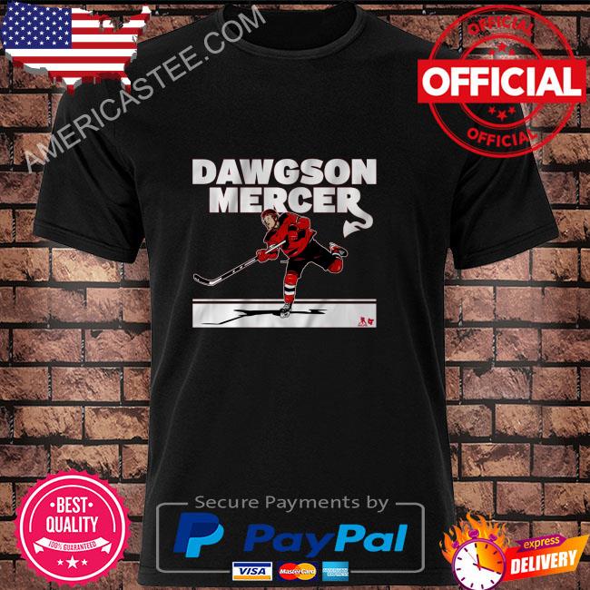 New Jersey Devils Dawson Dawson Mercer t-shirt
