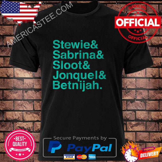 New york stewie & sabrina & sloot & jonquel & betnijah shirt