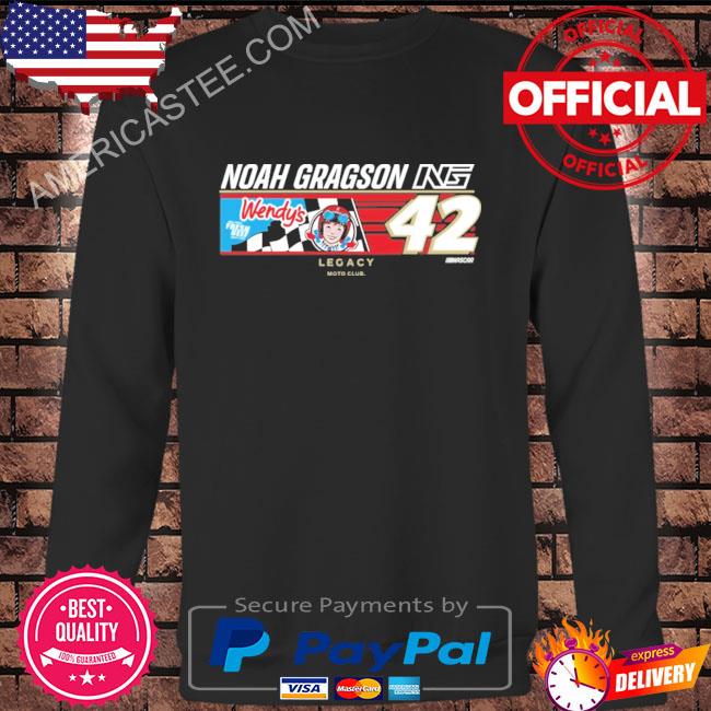 Noah gragson legacy motor club team collection charcoal hot lap shirt