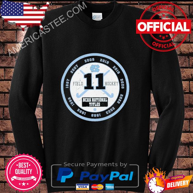 North Carolina tar heels 2023 field hockey national champs titles shirt