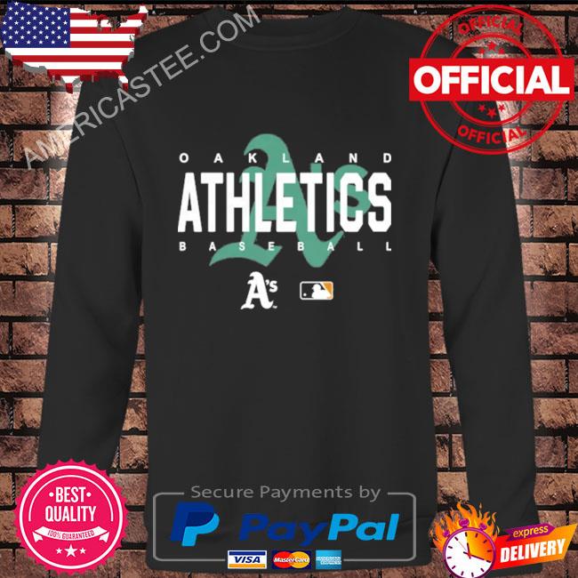 Oakland athletics authentic collection team logo legend performance shirt