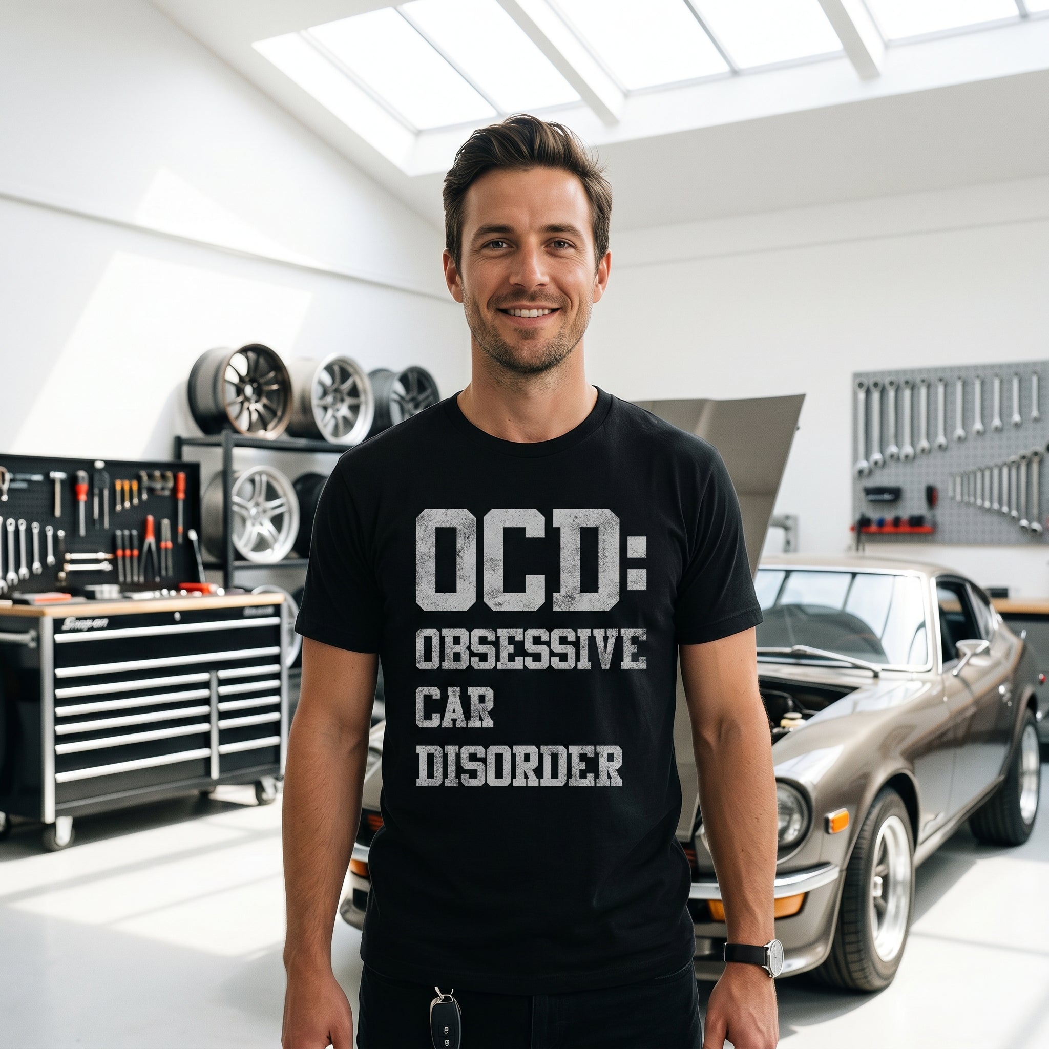 Obsessive Car Disorder Men's T Shirt