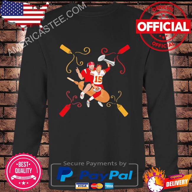 Andy reid and patrick mahomes art shirt