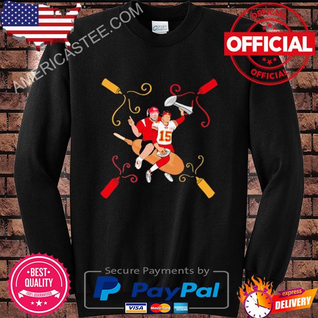 Andy reid and patrick mahomes art shirt