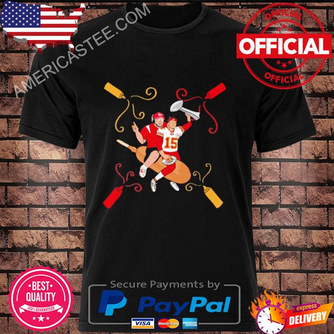 Andy reid and patrick mahomes art shirt