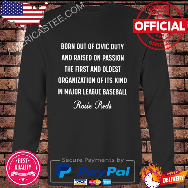 Born out of civic duty and raised on passion the first and oldest shirt