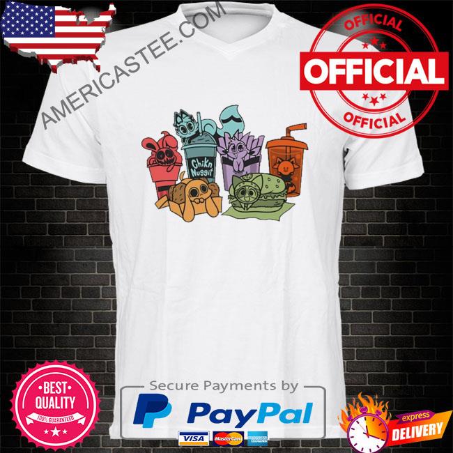 Buzzfeed merch chikn nuggit fast food friends shirt