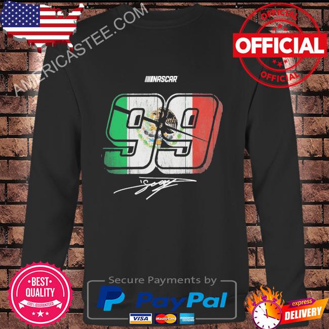 Daniel suarez mexican flag sugar skull black shirt