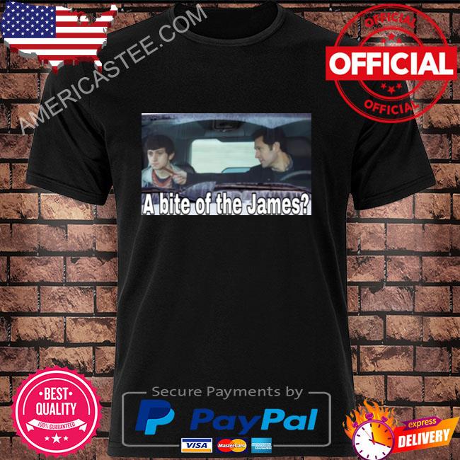 Have a bite of the james shirt