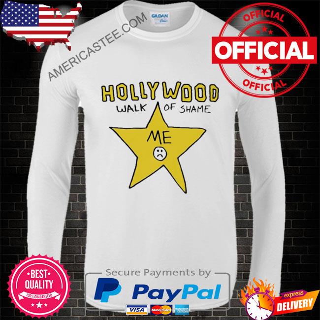 Hollywood walk of shame shirt