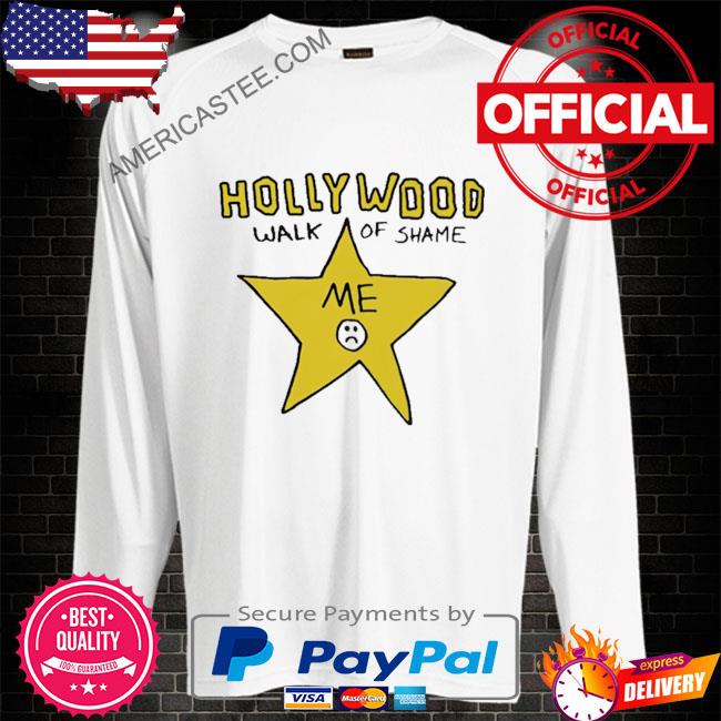 Hollywood walk of shame shirt