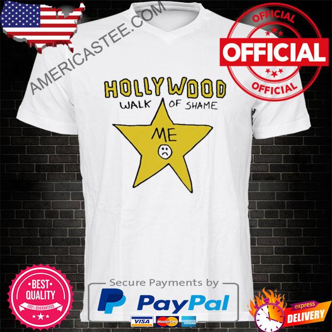 Hollywood walk of shame shirt