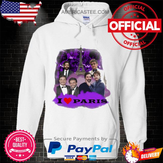 I love paris pedro pascal shirt