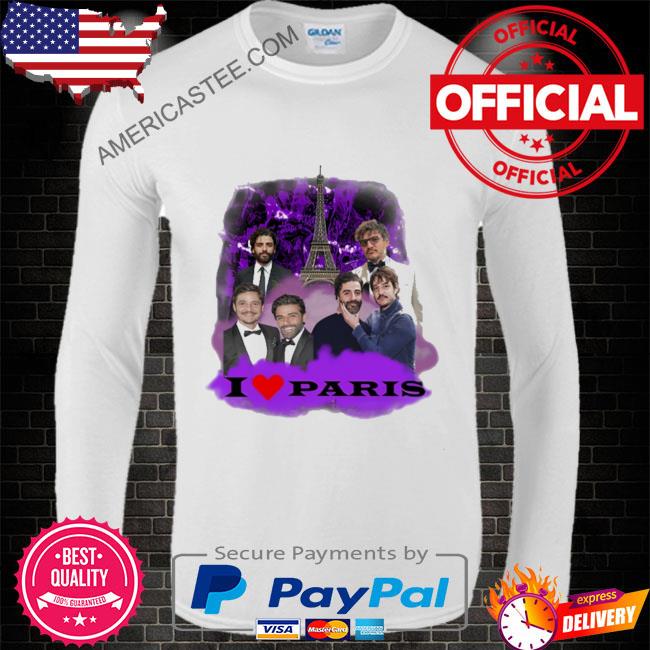 I love paris pedro pascal shirt