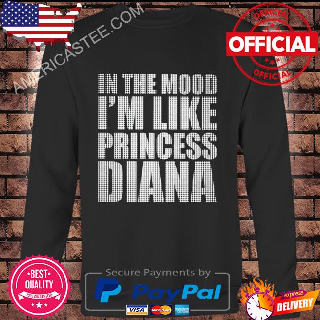 Ice spice wearing in the mood I’m like princess diana shirt