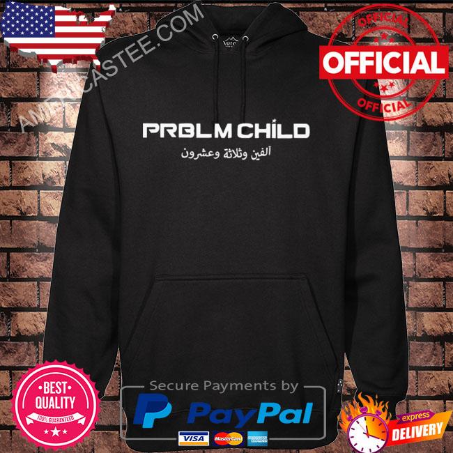 Jake paul wearing prblm child shirt