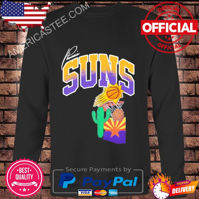 men’s pro standard black phoenix suns hometown chenille shirt