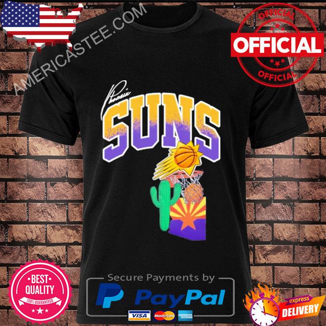 men’s pro standard black phoenix suns hometown chenille shirt