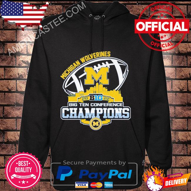 Michigan Wolverines 2022 big ten conference champions shirt