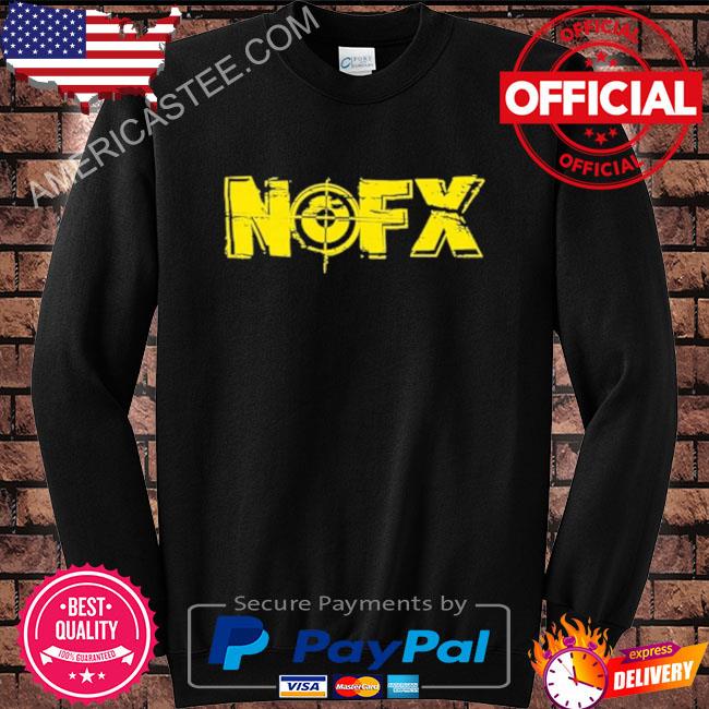 nofx bullseye black shirt
