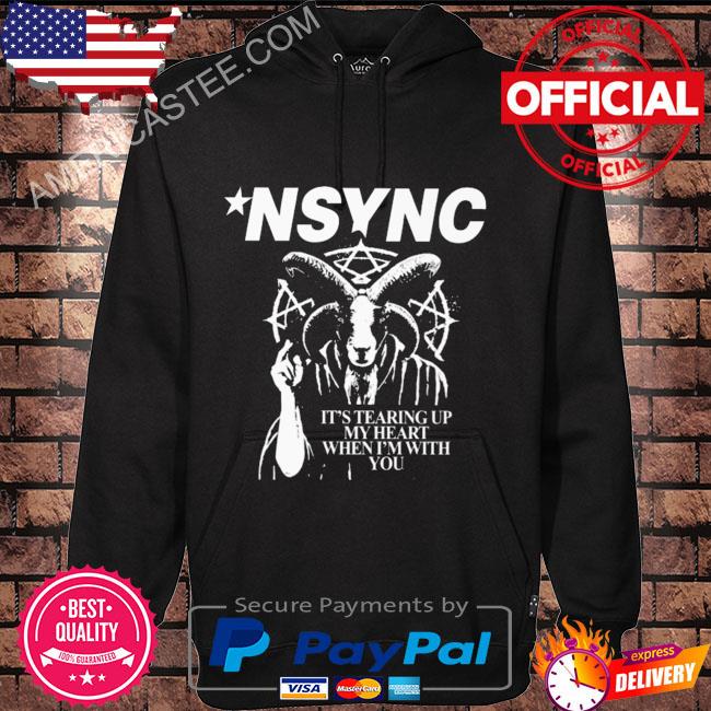 Nsync it’s tearing up my heart when I’m with you shirt
